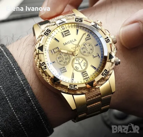 Уникален часовник от висококачествена медицинска стомана