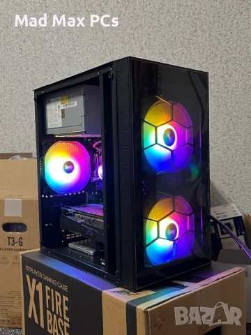 Геймърски компютър i5 4460/ RX 480/ Ram 12GB/ SSD 120GB+500GB