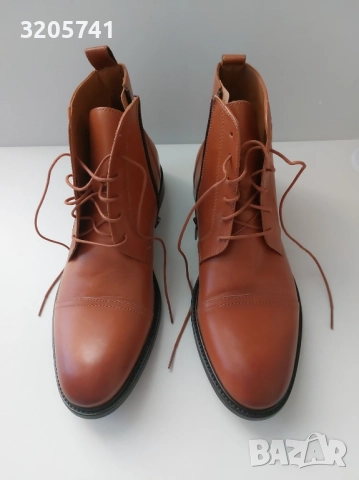 Елегантни мъжки боти Gino Rossi за есен-зима, естествена кожа - НОВИ!, снимка 9 - Мъжки боти - 52289605