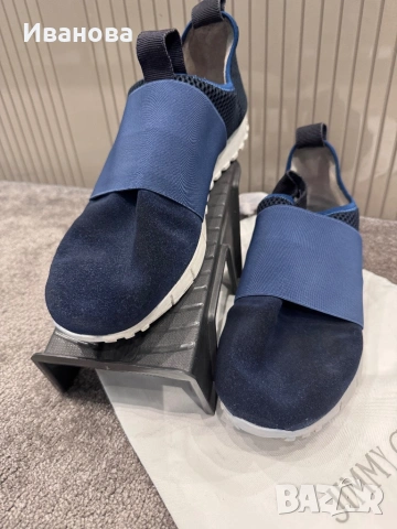 Оригинални мъжки обувки JIMMY CHOO, снимка 3 - Спортно елегантни обувки - 53140356
