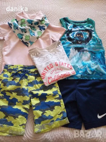Лот тениски , панталони Nike  , Name it  , H&M  110 / 116, снимка 4 - Детски тениски и потници - 49919910