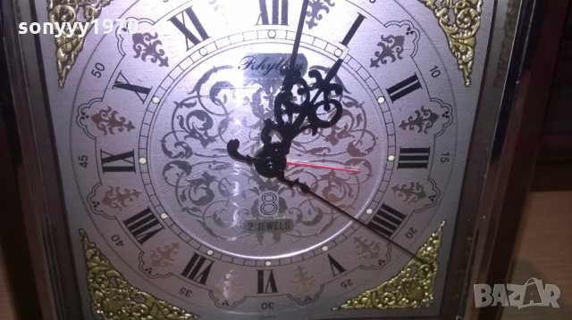 ANTIK rhylhm-NO 3125 japan-бакелитов часовник-внос швеция-27x17х9см, снимка 8 - Колекции - 26962054