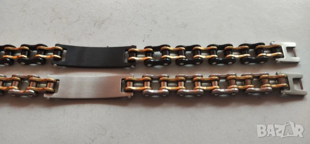 Мъжки гривни от неръждаема стомана, снимка 11 - Гривни - 50657658