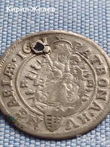 Сребърна монета 6 кройцера 1671г. Леополд първи Кремниц Унгария 13689, снимка 10 - Нумизматика и бонистика - 42970900