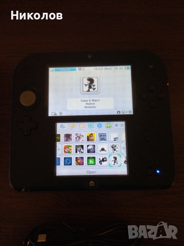 Продавам конзола Nintendo 2DS,хакната, снимка 2 - Nintendo конзоли - 53523752