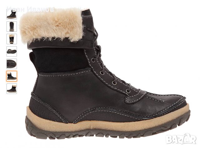 туристически /градски  изолирани боти  MERRELL Tremblant Mid Polar Waterproof  номер 38 , снимка 2 - Дамски боти - 35351493