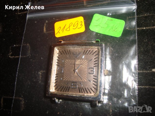 EMPORIO ARMANI QUARTZ МАРКОВ КВАРЦОВ ЧАСОВНИК ЕМПОРИО АРМАНИ - РАБОТЕЩ 21893, снимка 2 - Мъжки - 32857359