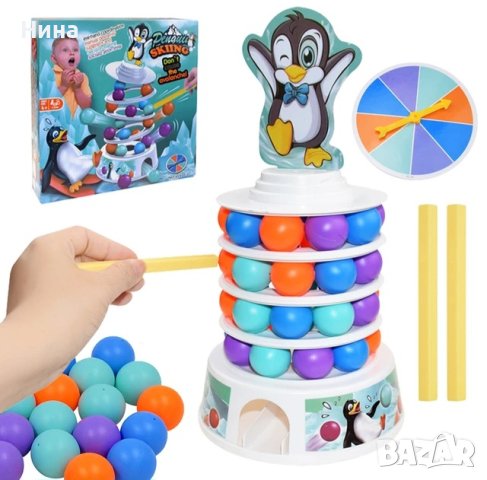 Баланс игра пингвин с топки 🐧, снимка 4 - Игри и пъзели - 43354373