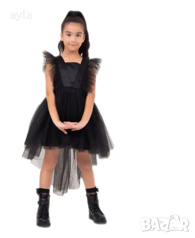 Детска рокля с тюл, снимка 1