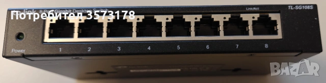 Продавам Суич TP-Link TL-SG108S, 1000 Mbps, 8x 10/100/1000Mbps RJ45