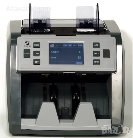 Професионална броячна машина - със сертификат от ЕЦБ, снимка 2 - Сейфове и каси - 48290714