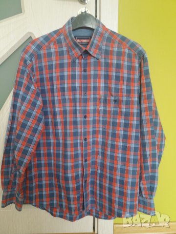 Мъжка риза дълъг ръкав на квадрати, снимка 2 - Ризи - 33046362