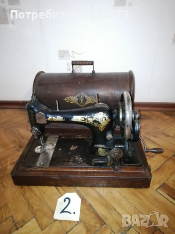 Стари шевни машини, ръчни различни модели от различни години. , снимка 6 - Антикварни и старинни предмети - 52080649