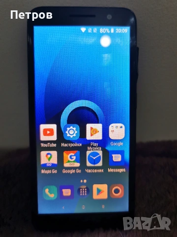 Телефон Alcatel 5033D Dual SIM, 8 GB, 1 GB RAM, черен, снимка 2 - Alcatel - 53133761