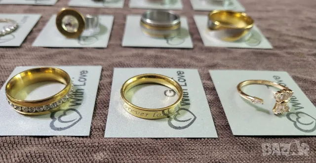 Дамски пръстени , снимка 4 - Пръстени - 50127554