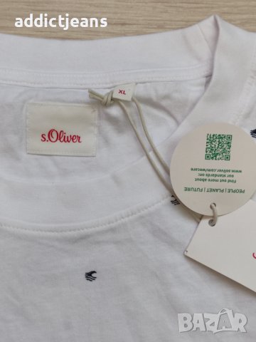 Мъжка тениска S.Oliver размер XL, снимка 3 - Тениски - 40049021