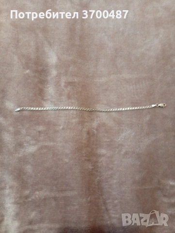 сребърна гривна, снимка 2 - Гривни - 53415475