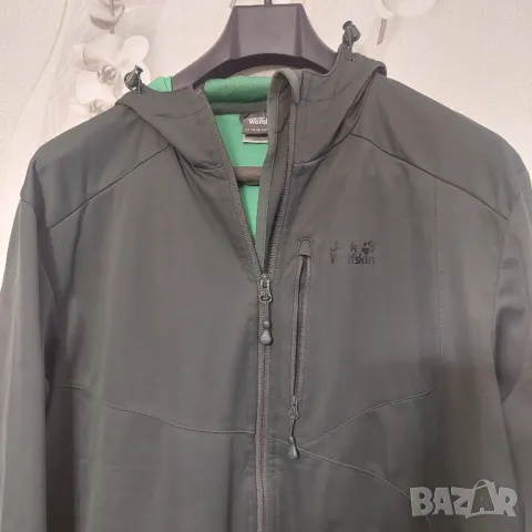 софтшел Jack Wolfskin Stormlock Softshell яке размер - M и XL, снимка 8 - Спортни дрехи, екипи - 47763442