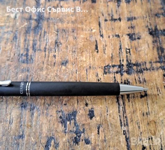 химикалка Cerruti 1881 Черути Oxford черен мат метална, снимка 6 - Ученически пособия, канцеларски материали - 53336671