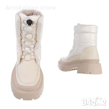 Ликвидация! Класически дамски боти до глезена, 2цвята , снимка 7 - Дамски боти - 34614825