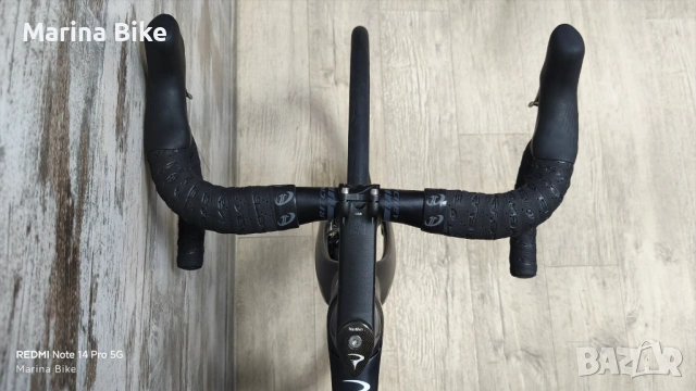 Карбонов шосеен велосипед Pinarello Prince TiCR Disc 105 Di2 Fulcrum Wind| 51.5, снимка 8 - Велосипеди - 53167336