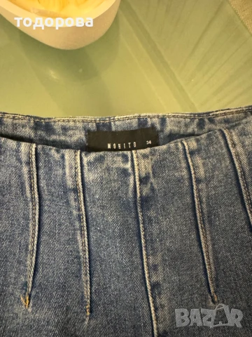 Дънкови панталонки , снимка 2 - Къси панталони и бермуди - 51001968