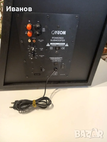 Активен субуфер Canton 12", снимка 6 - Аксесоари и консумативи - 53244561