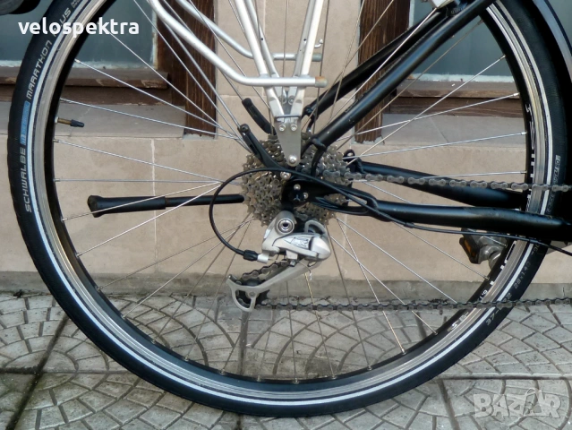 СИМПЛОН ! 27 скорости Деоре ЛХ ! Турер ! Хидравлики ! Германия!, снимка 14 - Велосипеди - 53260941