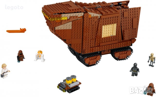 НОВО ЛЕГО 75220 СТАР УОРС – Сандкроулър LEGO 75220 LEGO Star Wars- Sandcrawler 75220, снимка 3 - Конструктори - 34884671