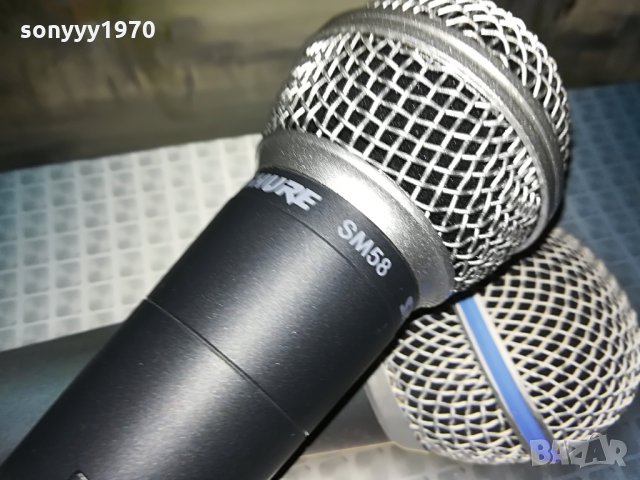 shure sm58-КОМПЛЕКТ-microphone-внос швеицария, снимка 3 - Микрофони - 29066986