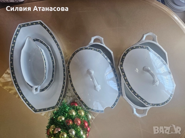 Порцеланов сет от 4 части., снимка 2 - Антикварни и старинни предмети - 52489012
