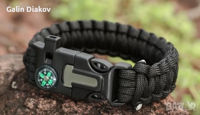 гривна за оцеляване 5 в 1, снимка 3 - Екипировка - 44027646