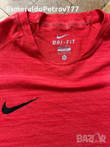 Мъжка тениска Найк, снимка 2 - Спортни дрехи, екипи - 52457760