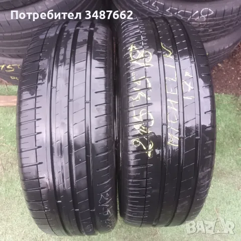 215 45 18 Michelin 2бр летни , снимка 1 - Гуми и джанти - 49301591