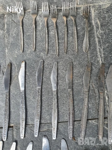 Вилици, лъжици и ножове от соца , снимка 7 - Прибори за хранене, готвене и сервиране - 51290195