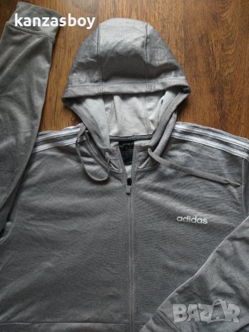  adidas Men’s Tech Full Zip Fleece Hoodie - страхотно мъжко горнище , снимка 9 - Спортни дрехи, екипи - 40779176