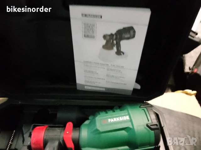 Parkside пистолет за боядисване , снимка 3 - Други инструменти - 53019458