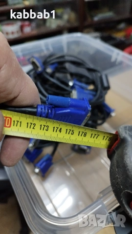 VGA кабели 15-пинови мъжки към мъжки за монитор E239426 Honglin, снимка 15 - Кабели и адаптери - 53239021