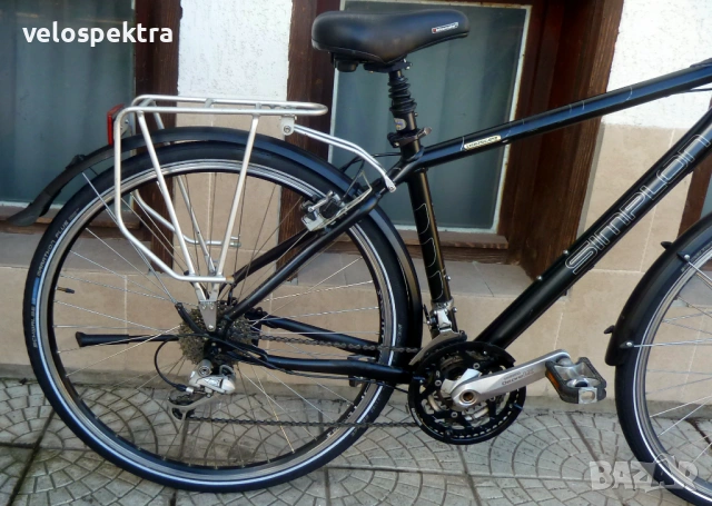 СИМПЛОН ! 27 скорости Деоре ЛХ ! Турер ! Хидравлики ! Германия!, снимка 12 - Велосипеди - 53260941