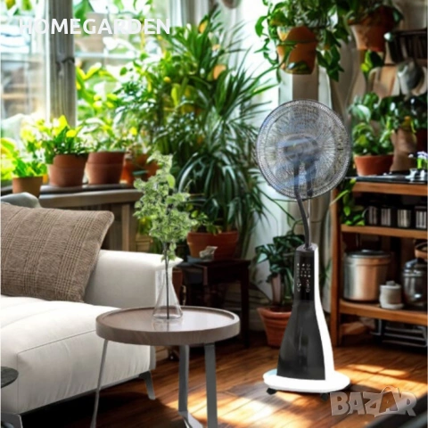 Вентилатор с водна мъгла Diplomat DX-66, 90W 16" мултифункционален, LED, дистанционно управление, снимка 2 - Друга електроника - 53588189