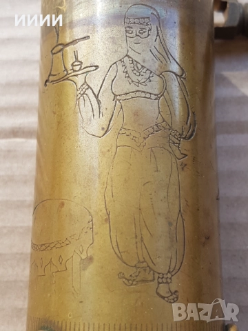 Османска бронзова мелничка сцена 