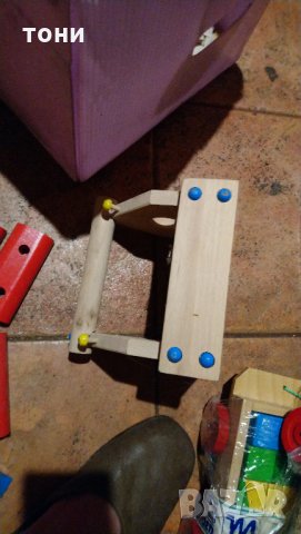 Дървено сандъчеза играчки, снимка 2 - Конструктори - 33432433