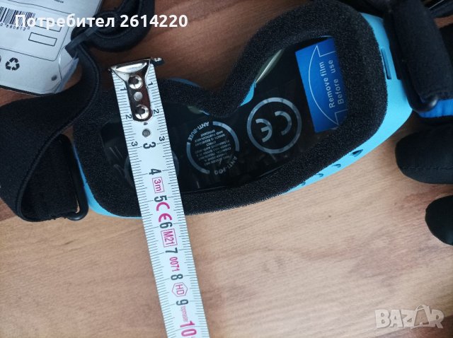 Ziener ръкавици и очила за дете около 3-4год, снимка 6 - Зимни спортове - 39363813