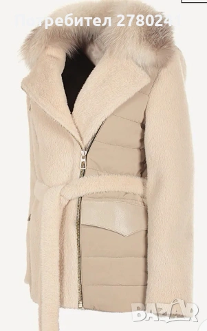 Дамско палто алпака , снимка 4 - Палта, манта - 53095324