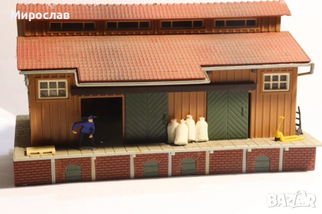 FALLER? KIBRI? VOLLMER H0 1/87 СГРАДА ВАГОН ВЛАК ЖП