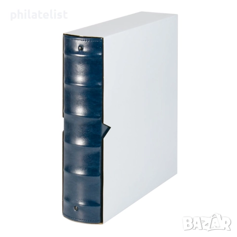 LINDNER - Универсален албум XL за 224 банкноти , FDC пликове , снимки - син