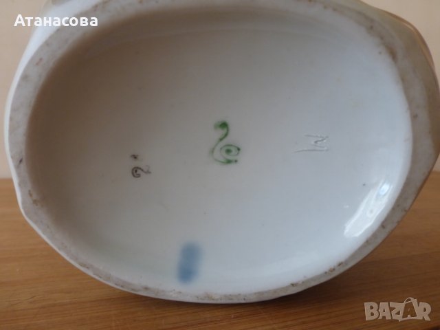 Рядка порцеланова фигура-бутилка Украйна 1990 г 3, снимка 9 - Антикварни и старинни предмети - 43690380