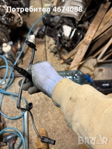 Кабел с букси за подгревните свещи на двигател на Мерцедес Mercedes 2.2Cdi само за 20лв. A651501333, снимка 2 - Части - 52737294