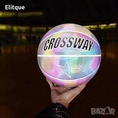 Баскетболна топка с холографна повърхност