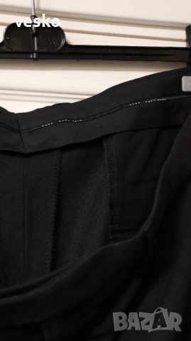 Панталони Hugo Boss черни официални, снимка 3 - Панталони - 53067291